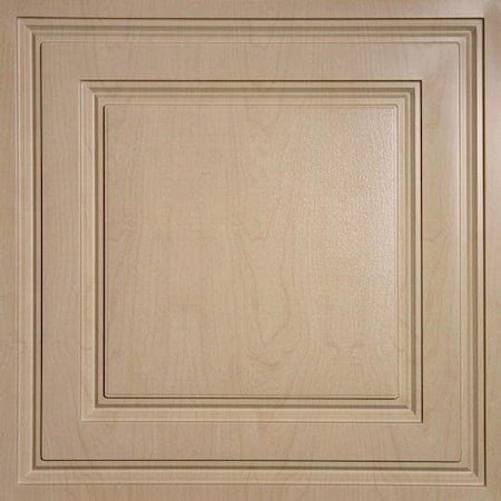 Ceilume Oxford 2ft x 2ft Sandal Wood Ceiling Tile V3-OX-22SWD